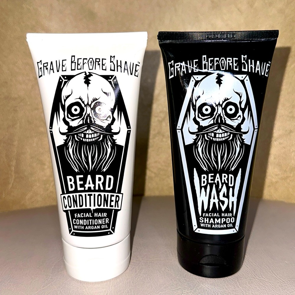 Grave before shave beard wash & beard condition